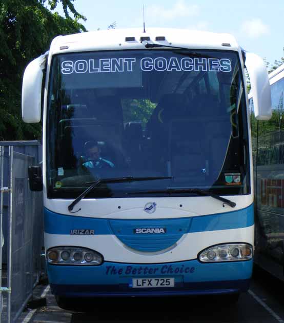 Solent Coaches Scania Irizar Century LFX725